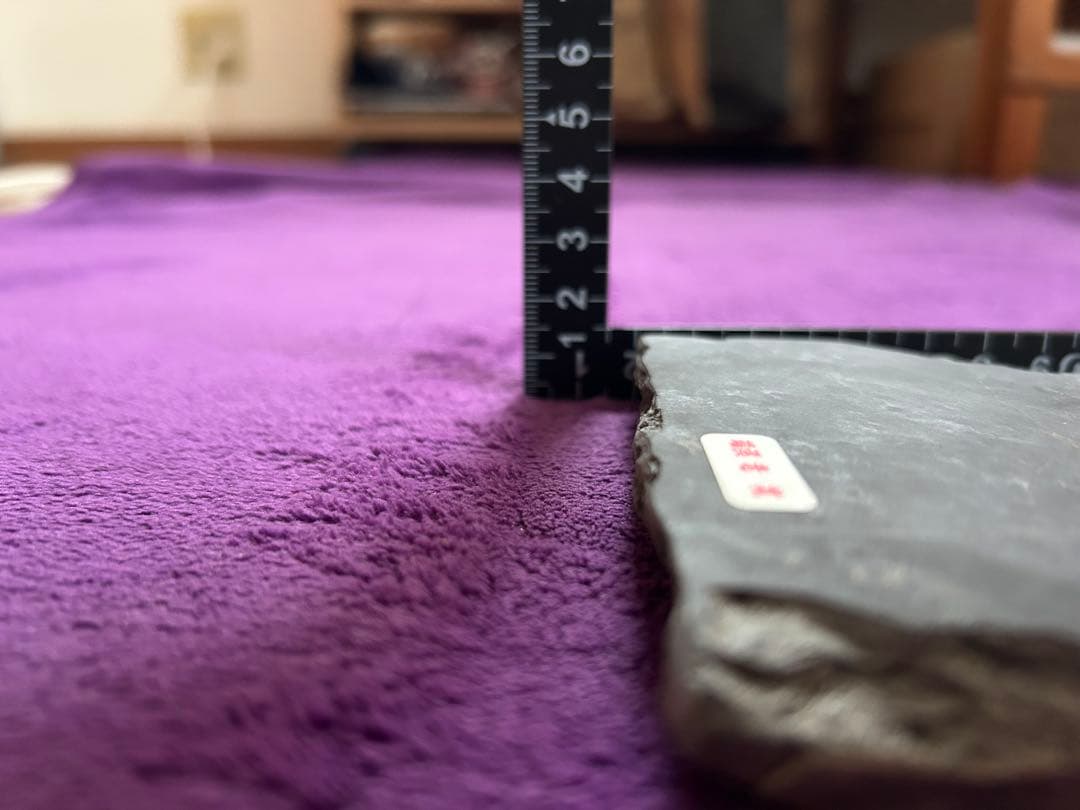 端渓 老抗上腊 銀線入り 硯 原石 書道 研究