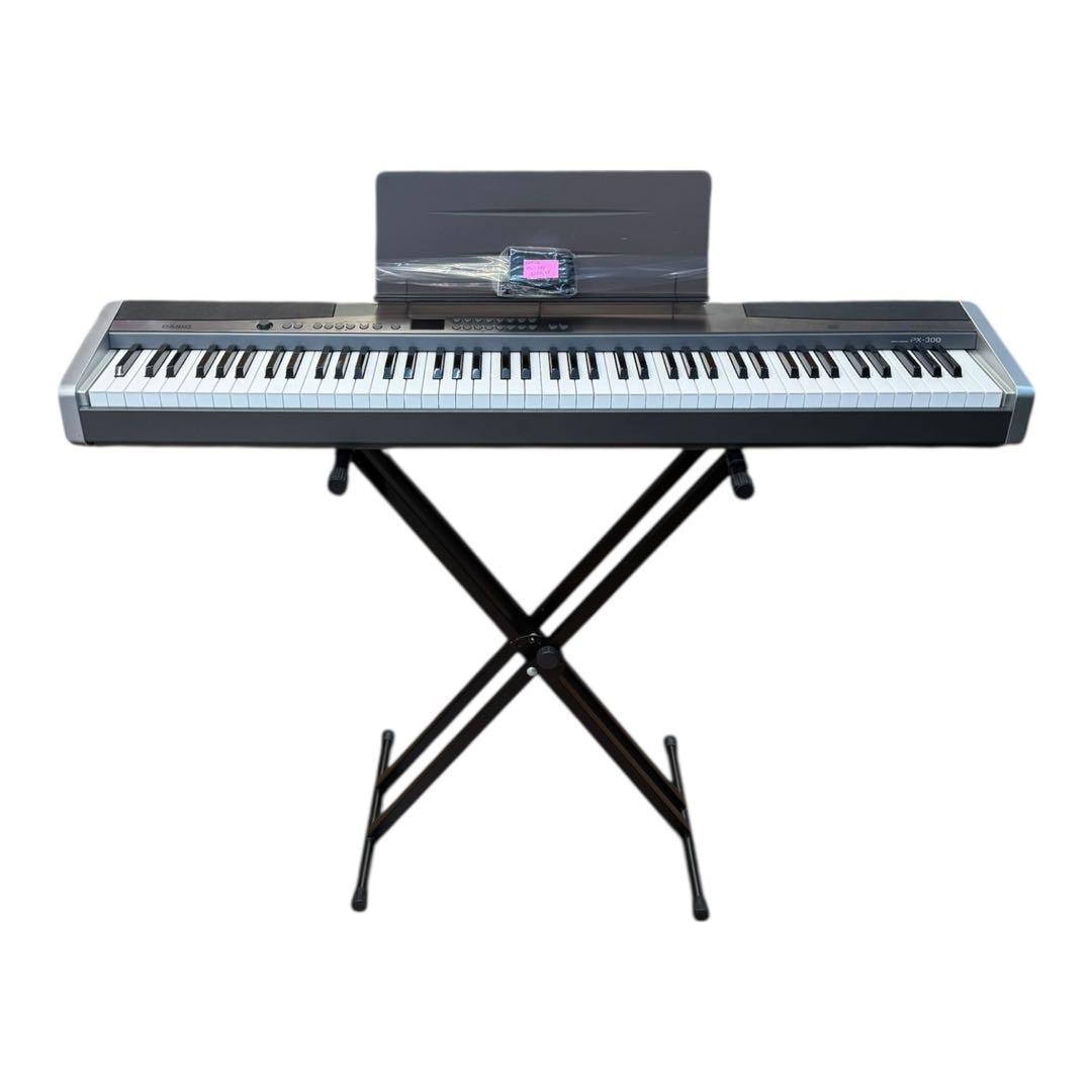 【美品・動作良好】CASIO 電子ピアノ Privia PX-300 付属品多数