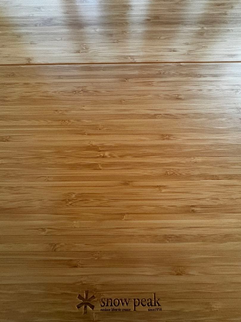 スノーピーク ワンアクションテーブルロング Light Bamboo