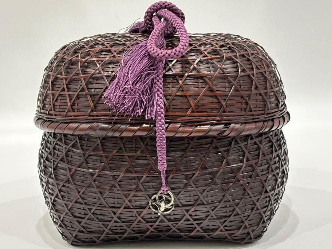 茶道具 茶籠 吉川日月 御所篭 野点籠 茶籠一式セット 紙箱