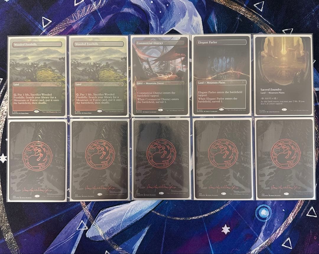 MTG/ルビーストーム/Ruby Storm/全てFoil/英語/×75枚デッキ