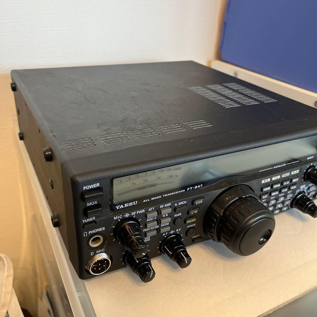 YAESU FT-847 全モードトランシーバー　通電・動作未確認