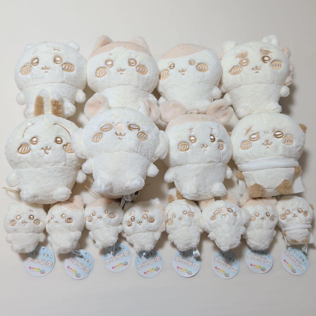 《ちいかわ》ぬいぱれっと〜ミルクいろ〜マスコット・ぬいぐるみ　全１６種セット