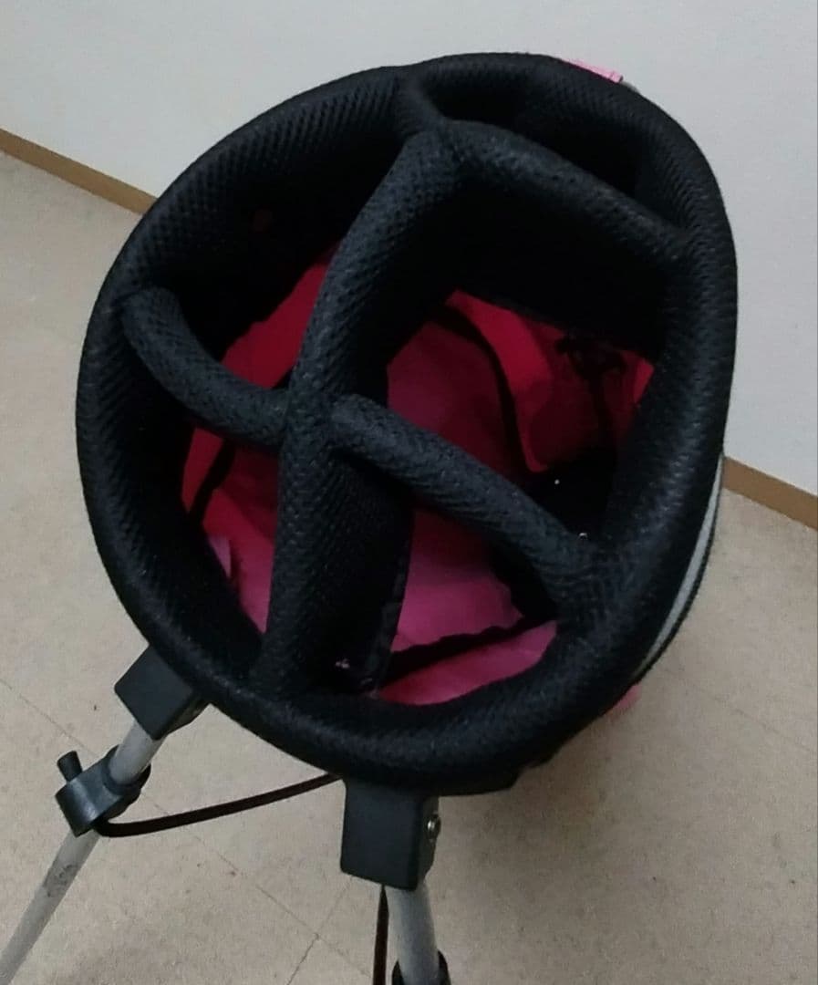 Titleist タイトリスト ゴルフキャディバッグ スタンド型 ピンク