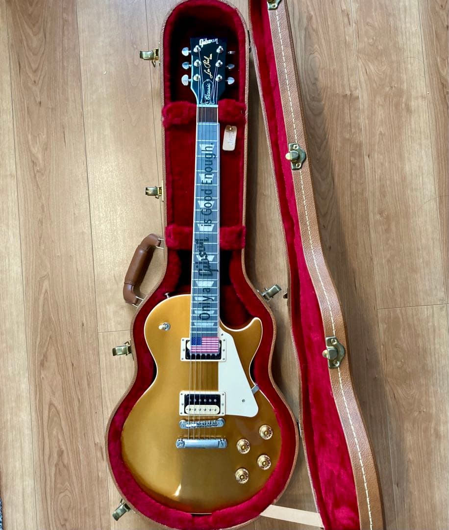 【美品】Gibson レスポールクラシック2017 GOLDTOP