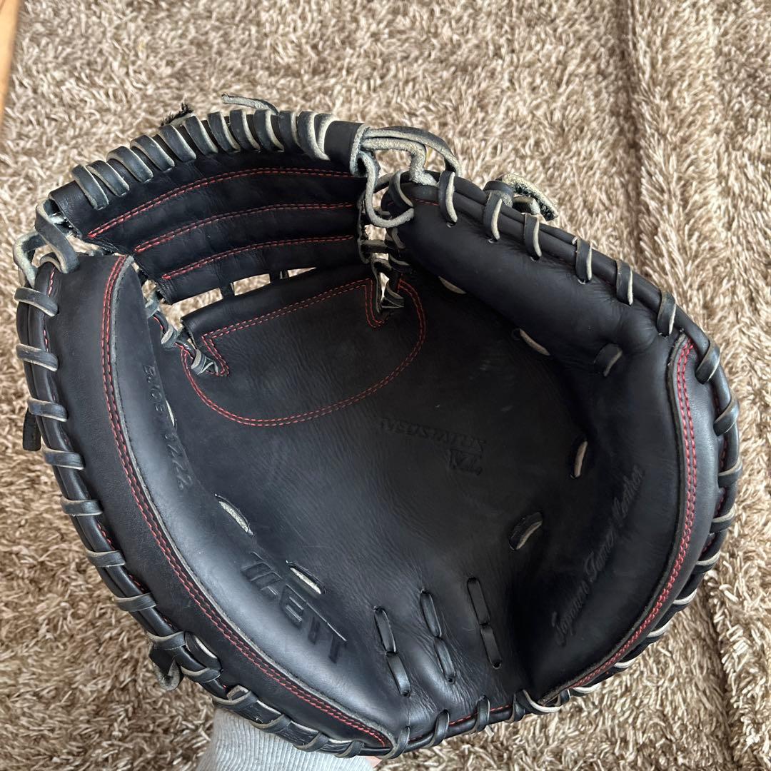 ZETT 軟式野球グローブ 黒