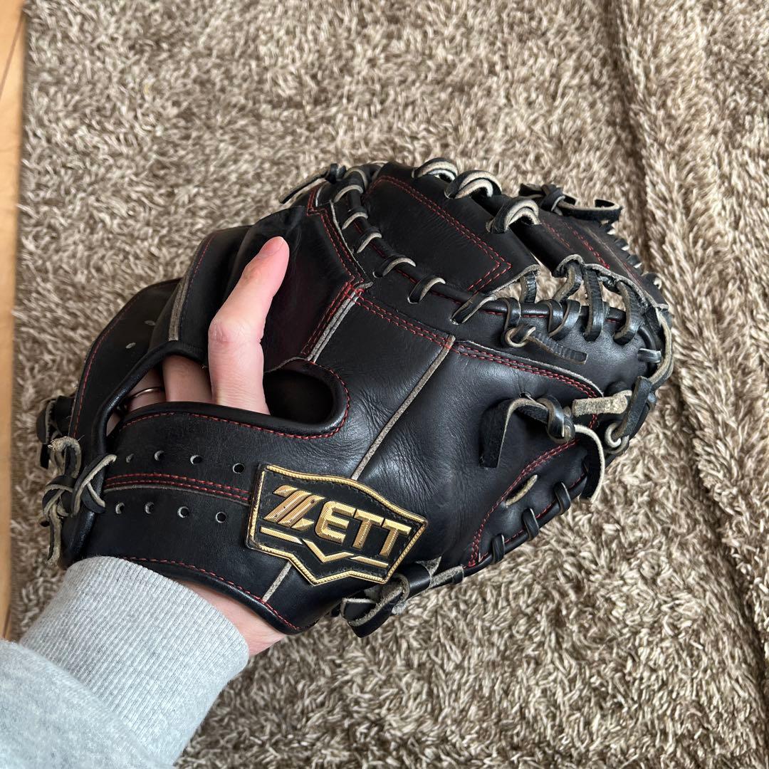 ZETT 軟式野球グローブ 黒