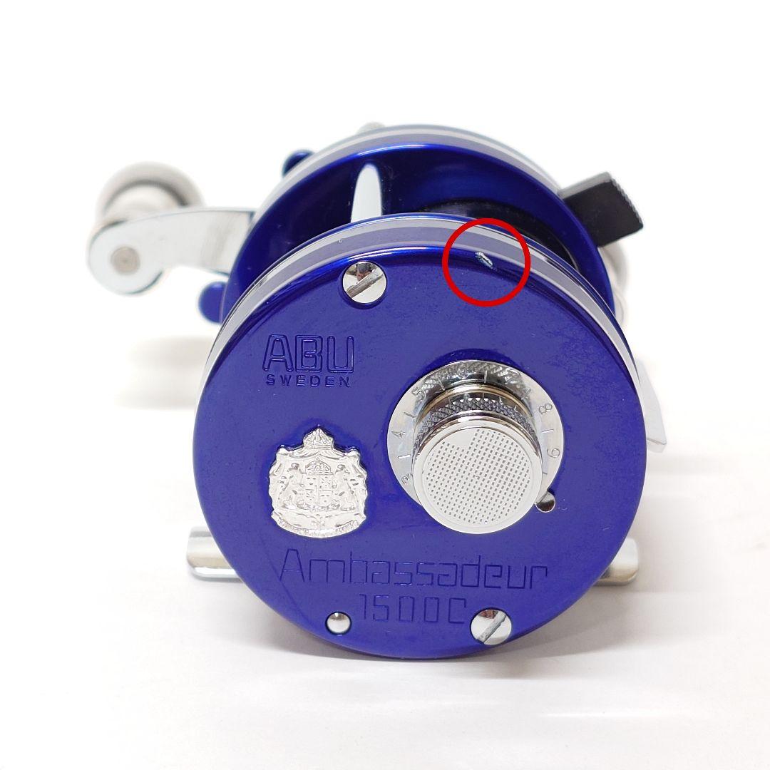 【美品】アブガルシア アンバサダー 1500C ベイトリール 渓流 トラウト