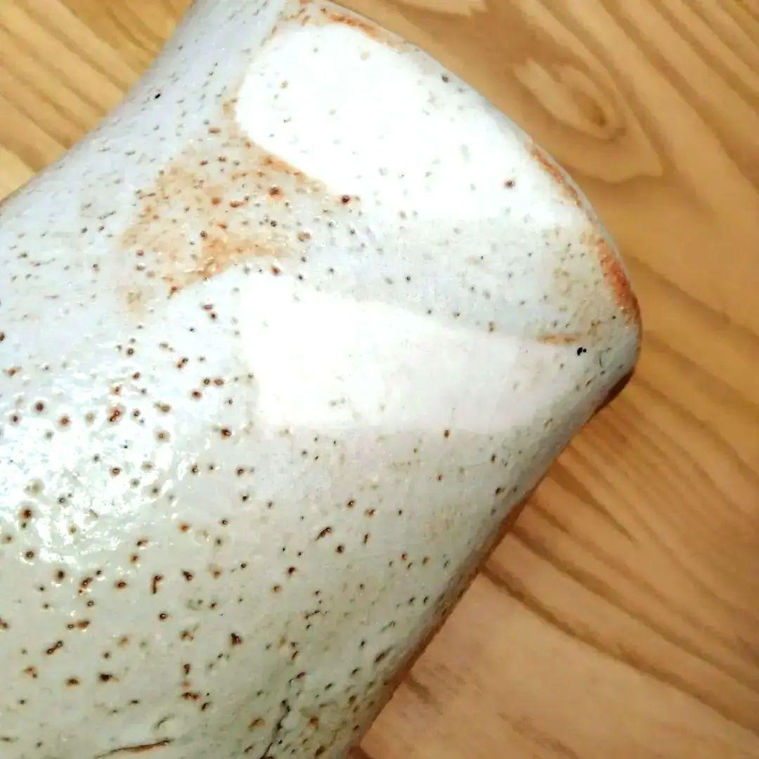 ☆ 人間国宝 加藤卓男 鼠志野花入