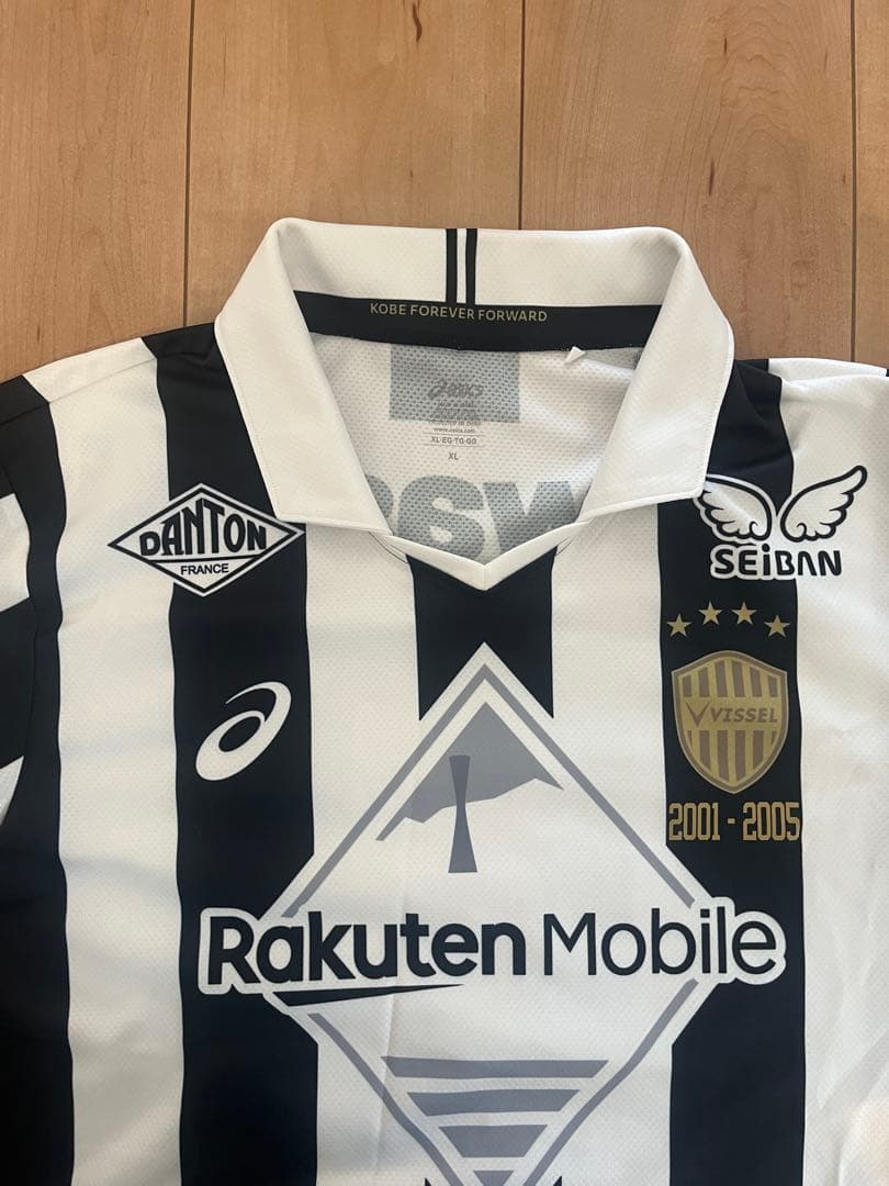 【受注生産品】ヴィッセル神戸30周年記念ユニフォーム　キングカズ　XLサイズ