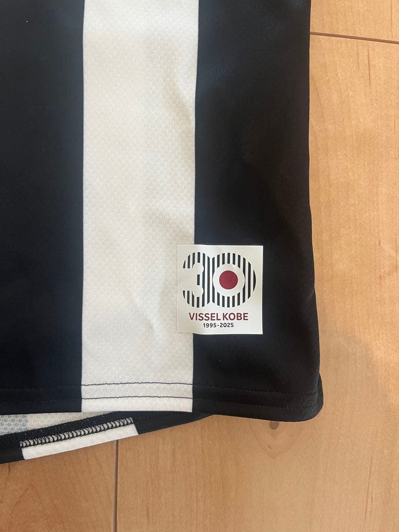 【受注生産品】ヴィッセル神戸30周年記念ユニフォーム　キングカズ　XLサイズ