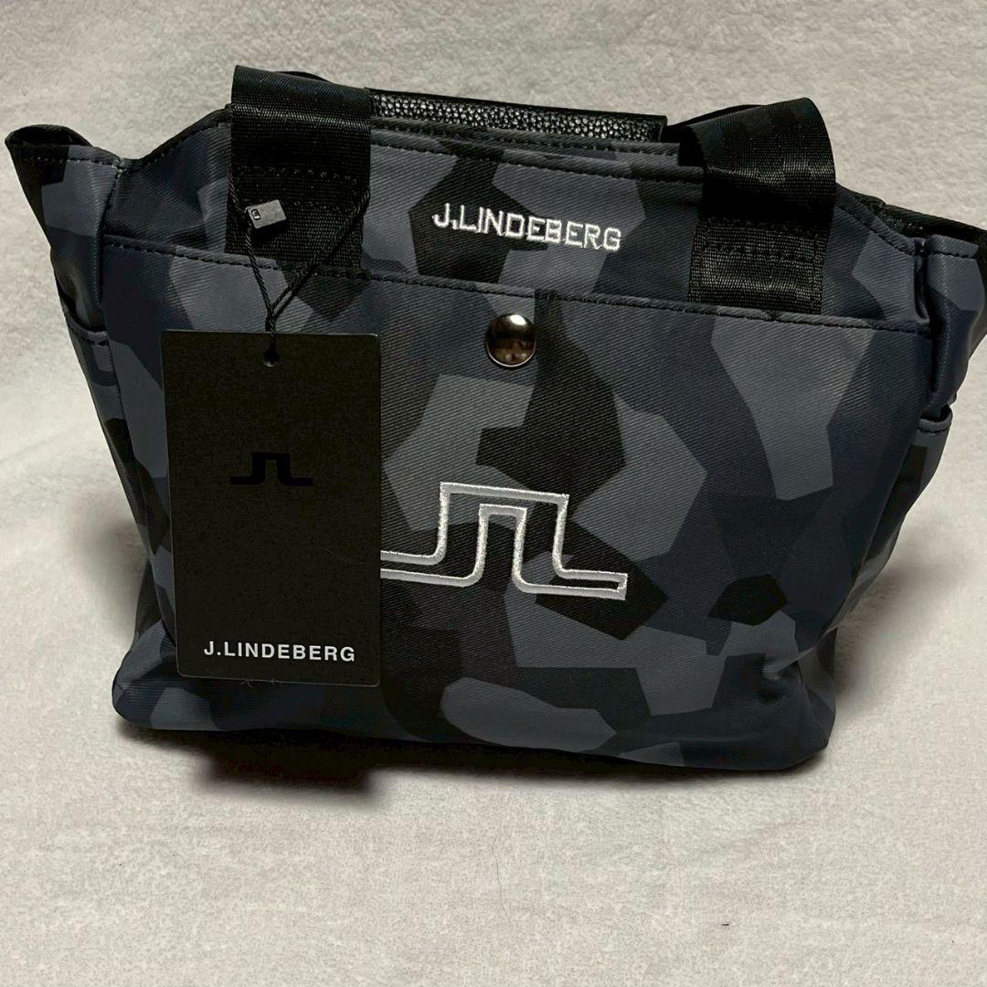 新品　J.LINDEBERG　ゴルフ　カートバッグ　ラウンドバッグ　グレー