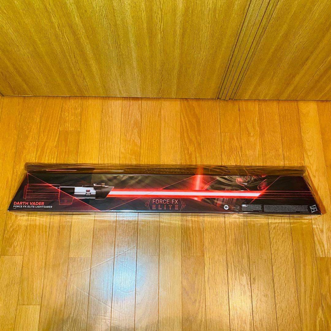 【美品】スター・ウォーズ　フォースＦＸライトセーバー　ダースベイダー　ハズブロ