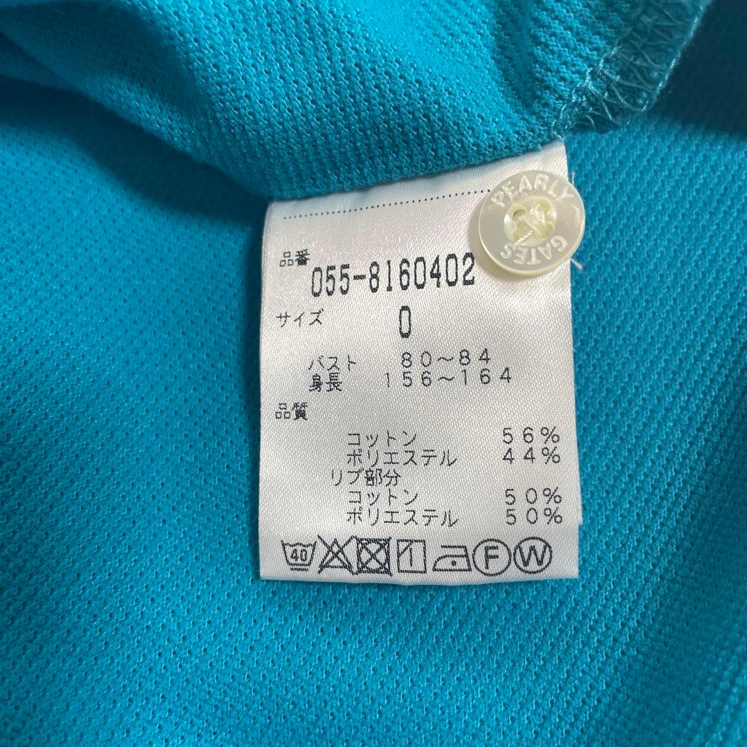★新品未使用タグ付き★パーリーゲイツゴルフウェアレディースポロシャツ0サイズ