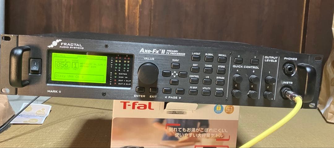 ままさやFractal Axe FxII Fx2ギターエフェクター