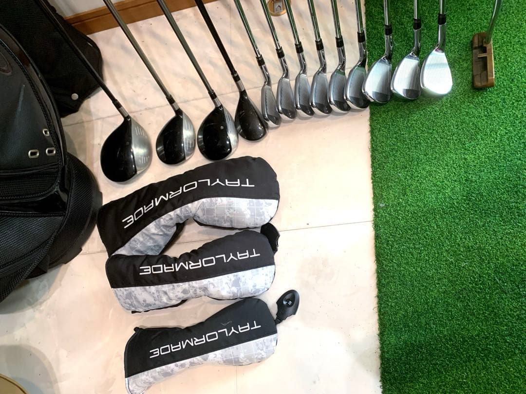 豪華　良品　テーラーメイド　ゴルフクラブ 本格フルセット　アディダス　優しい