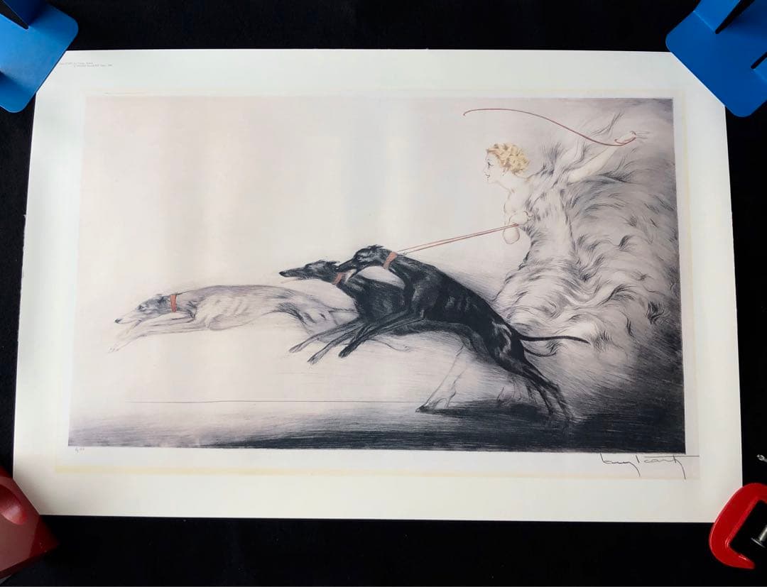 ルイ・イカール 大型ポスター「スピードII」1990年