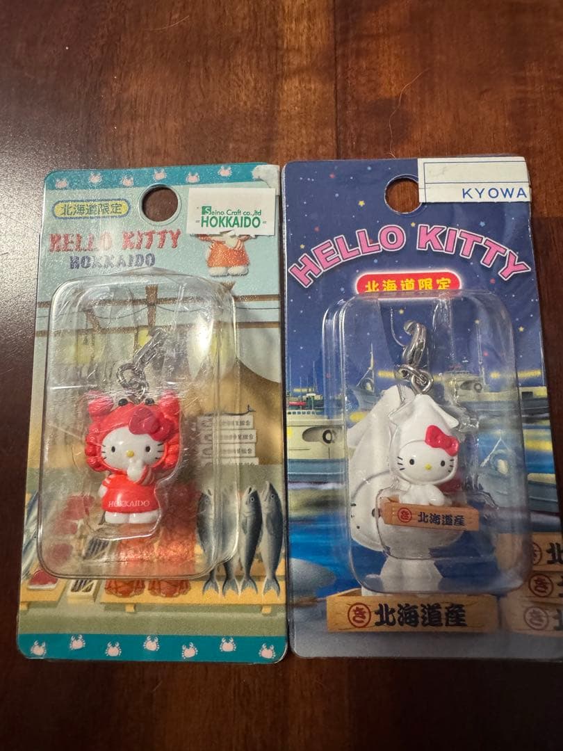 【新品未使用】ご当地キティ タオル・ファスナーマスコットなど北海道セット