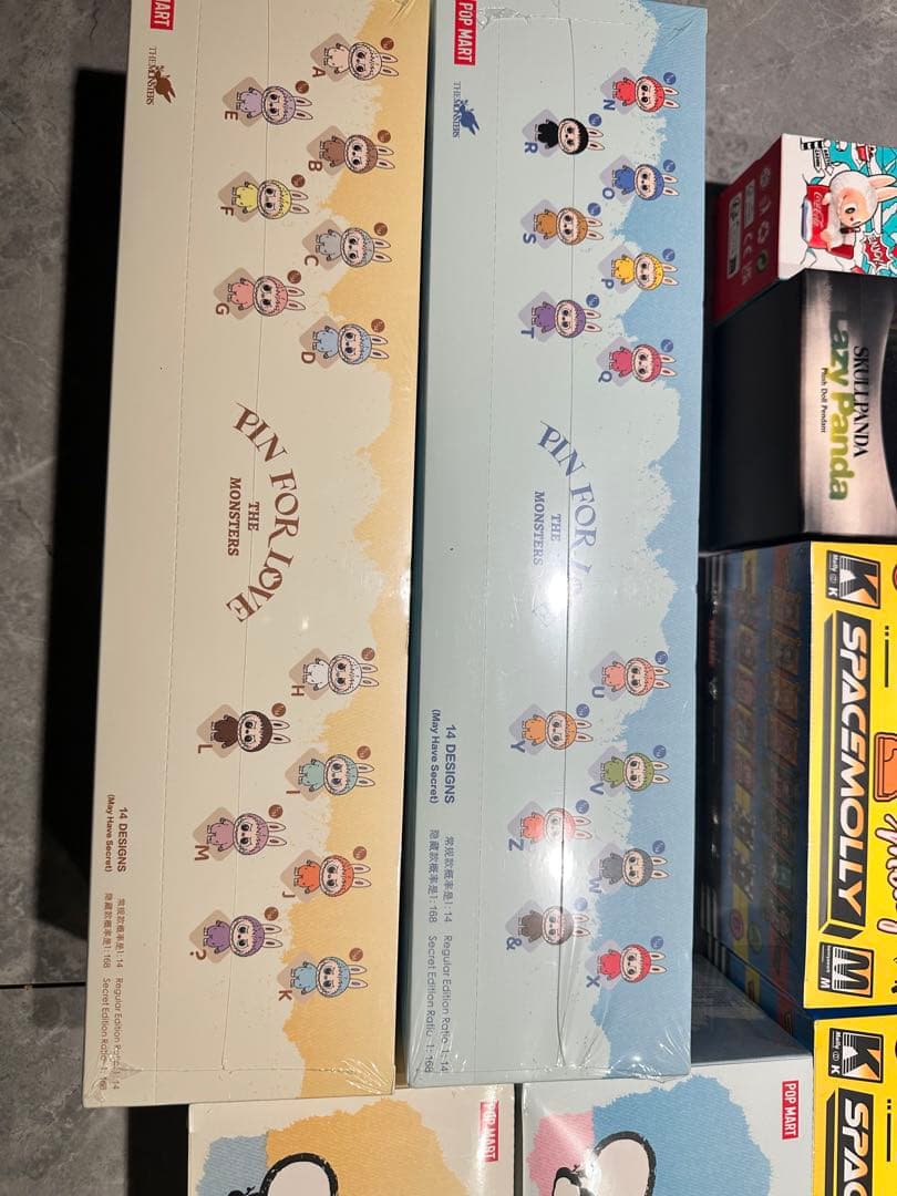 PIN FOR LOVE ぬいぐるみ モンスターズ A-M N-Z