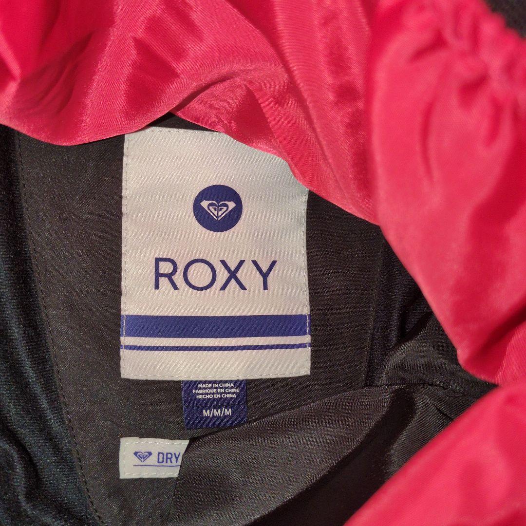 ROXY　スノボウェア　上下セット　Ｍ　総柄　ジオメトリック　ピンク