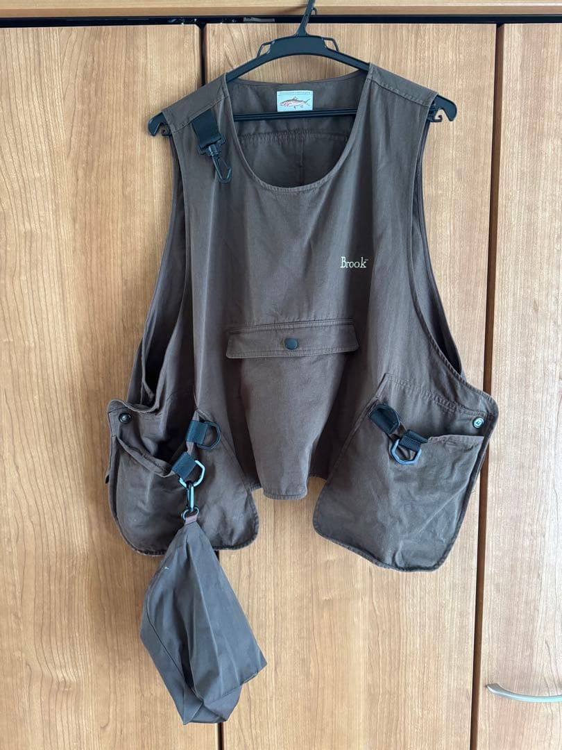【レア】Brown)2023aw Brook Tool Vest