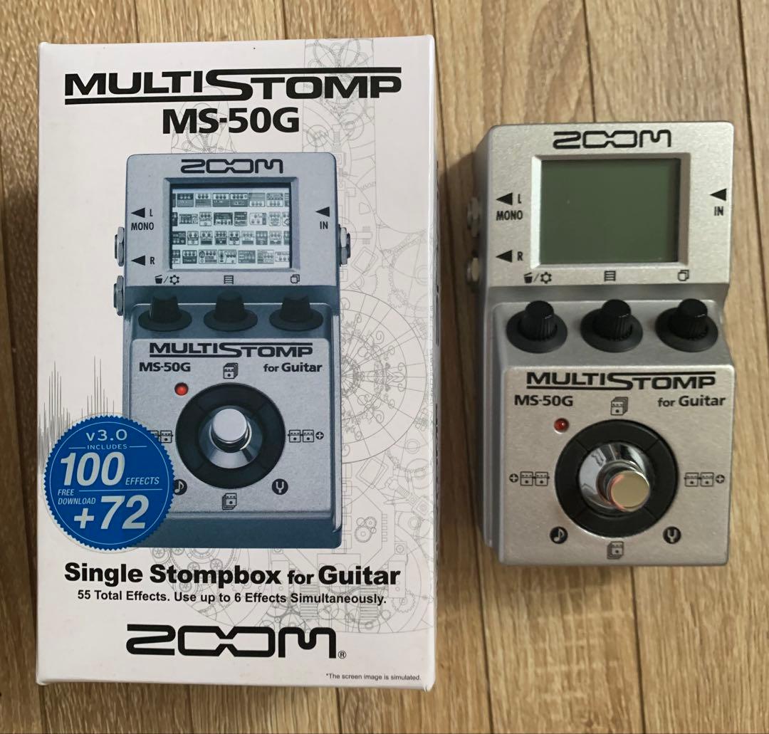 ZOOM MS 50G マルチエフェクト　モディファイ