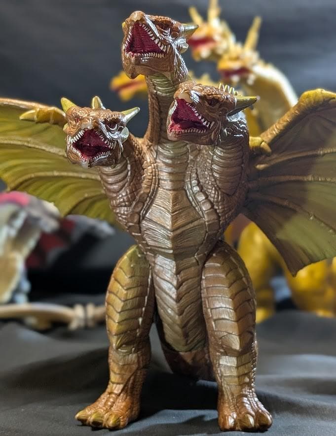 キングギドラ・デスギドラ・ダカーラ他「平成モスラ」登場（バンダイ）５体セット＋１