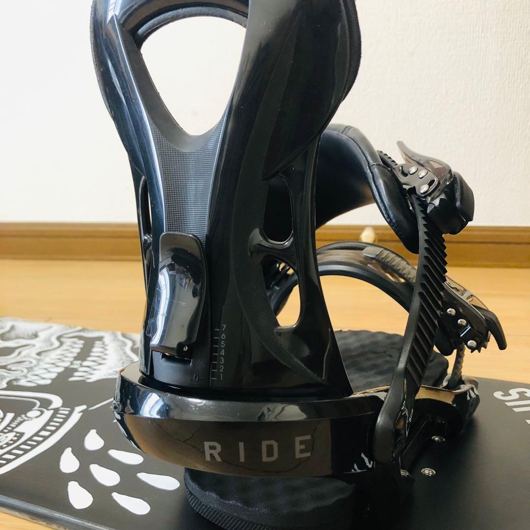 【美品】ride×sketchy tank スノーボード　152cm コラボ