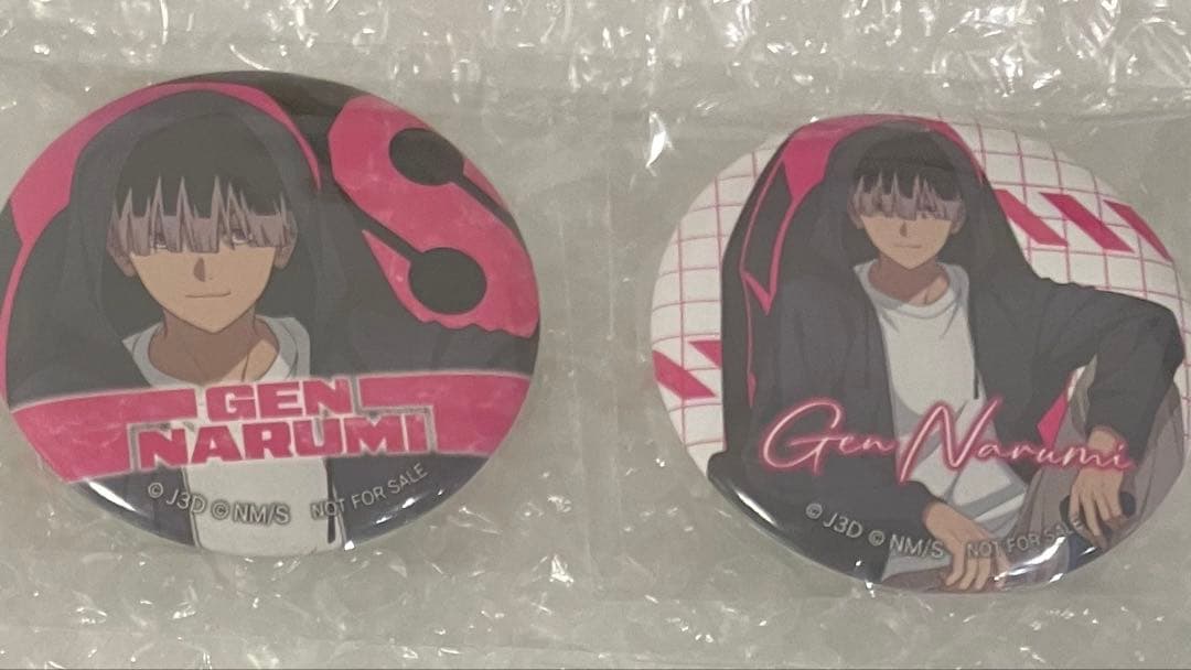 怪獣8号　Blu-ray 全巻購入特典　鳴海弦　dvd 缶バッジ