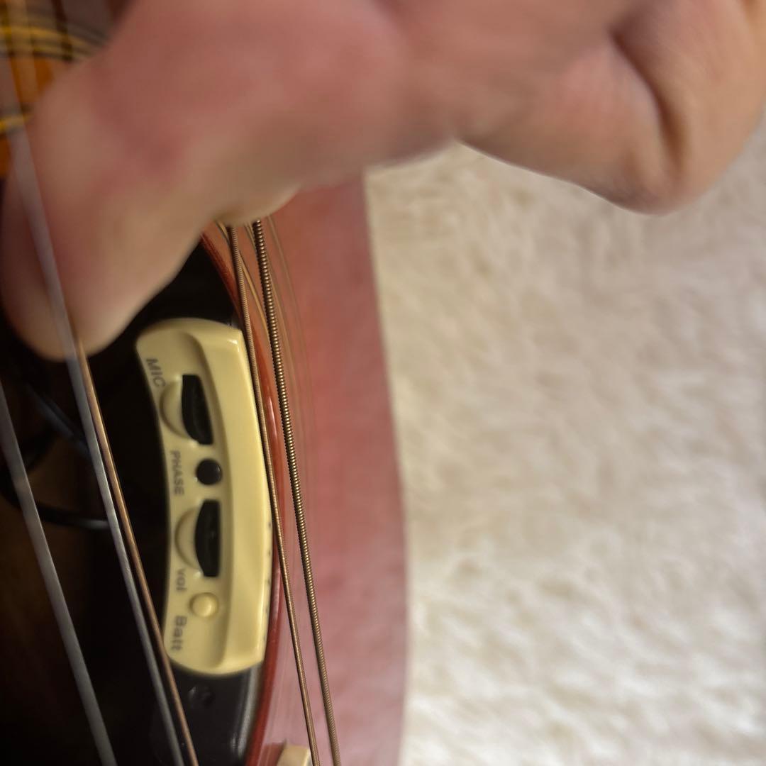 エレアコ仕様 Morris アコースティックギター