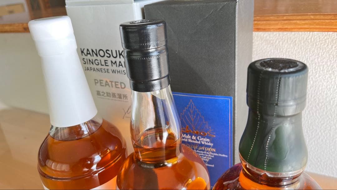 シングルモルト嘉之助ピーテッド　イチローズモルト　Fuji（旧ラベル）