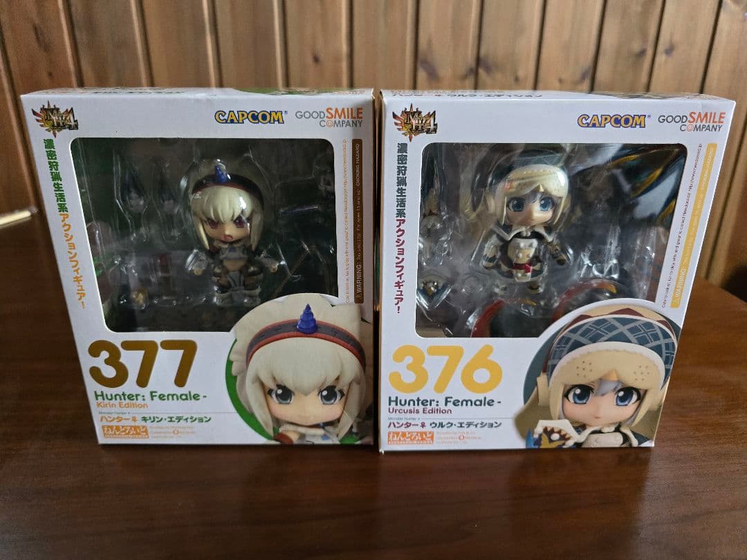 ねんどろいど モンスターハンター ♀ハンター フィギュアセット 377 376