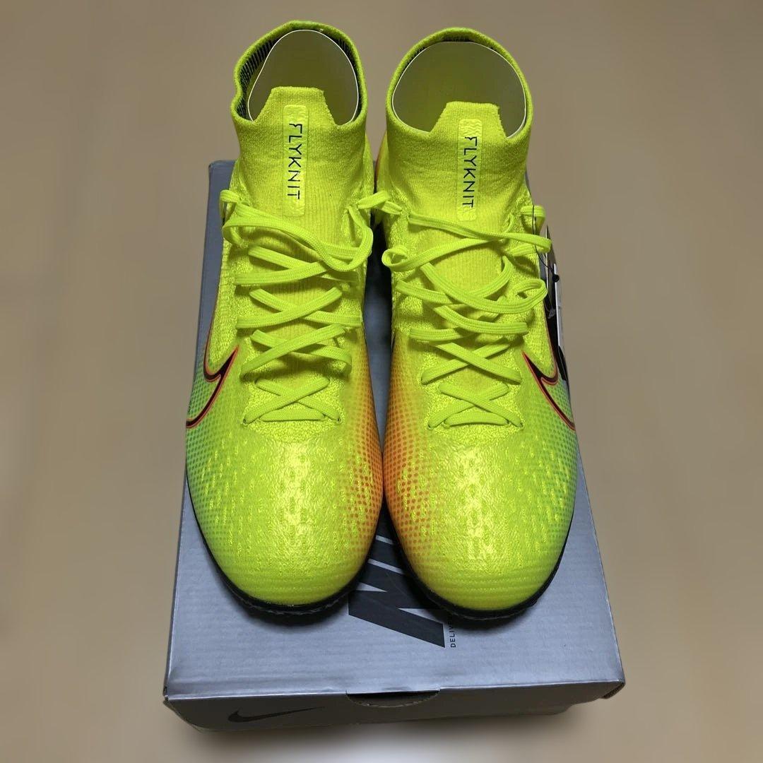 新品未使用 ナイキ SUPERFLY 7 ELITE MDS TF 28 黄色