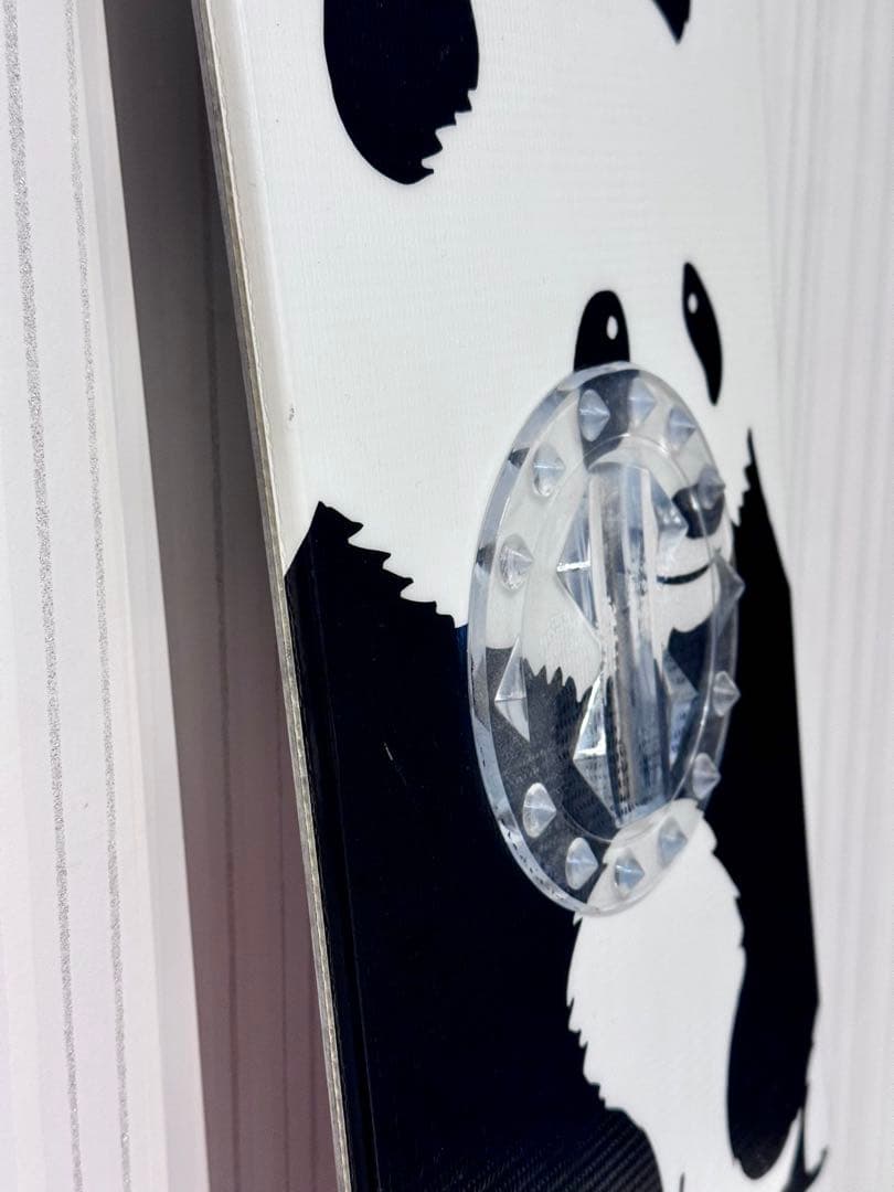 【値下げ中】格安Spoon スノーボード 120cm キッズ　パンダデザイン