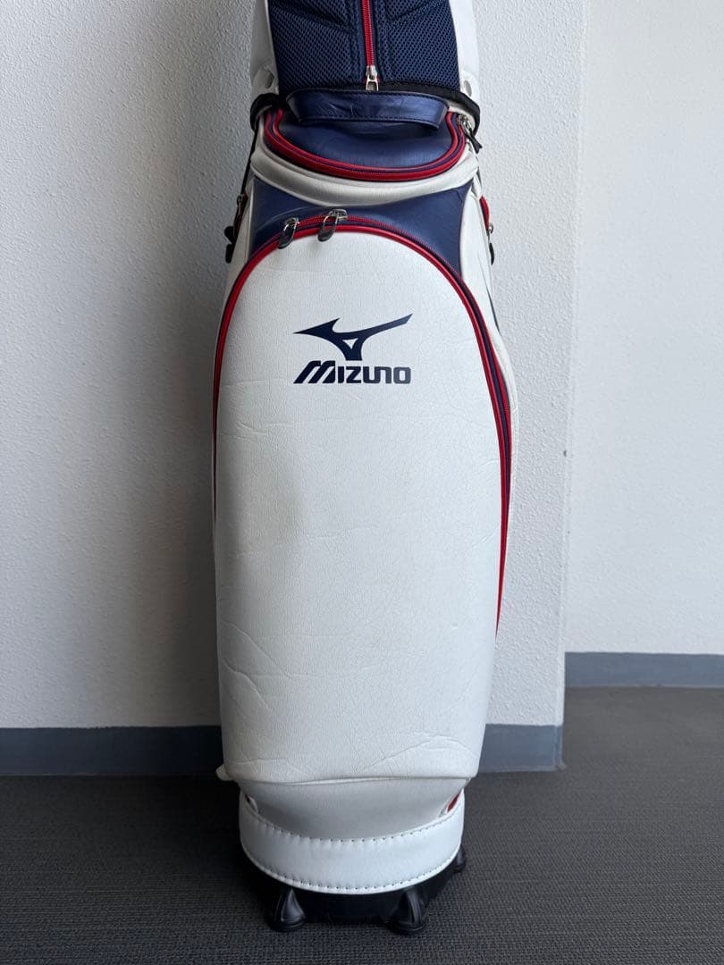 【未使用品】MIZUNO キャディーバッグ　ホワイト