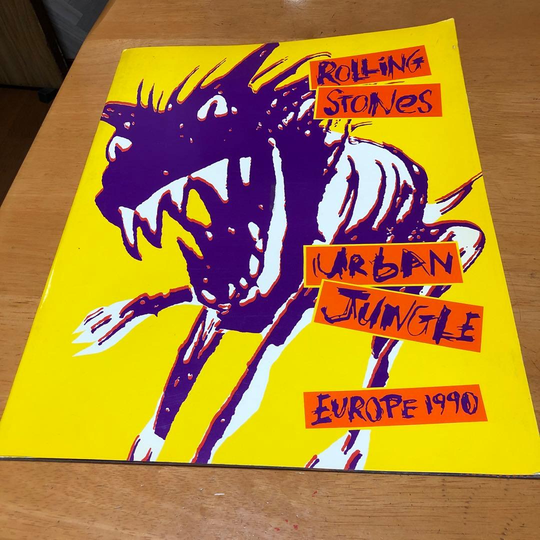 ローリングストーンズ アーバンジャングルツアー パンフレット　激レア
