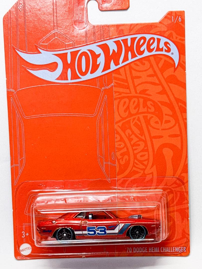 ホットウィール ★ ORANGE & BLUE ★ 53 アニバーサリー★11台