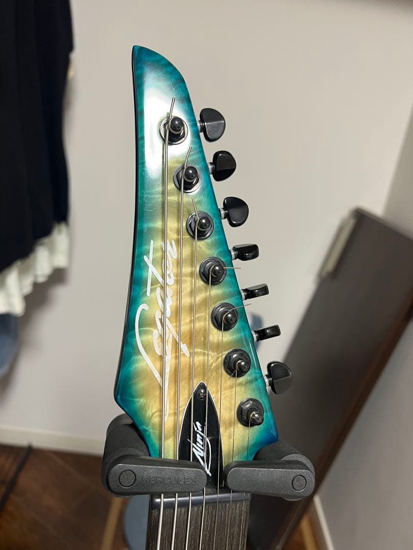 Legator NR7-200 AQB-QM 7弦ギター　月末まで価格！