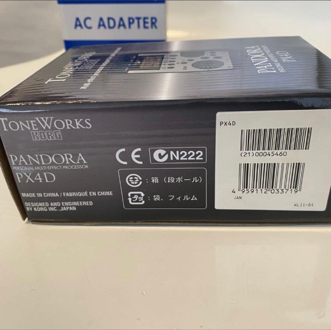 KORG PANDORA PX4D ACアダプタ セット 付属品完備 中古