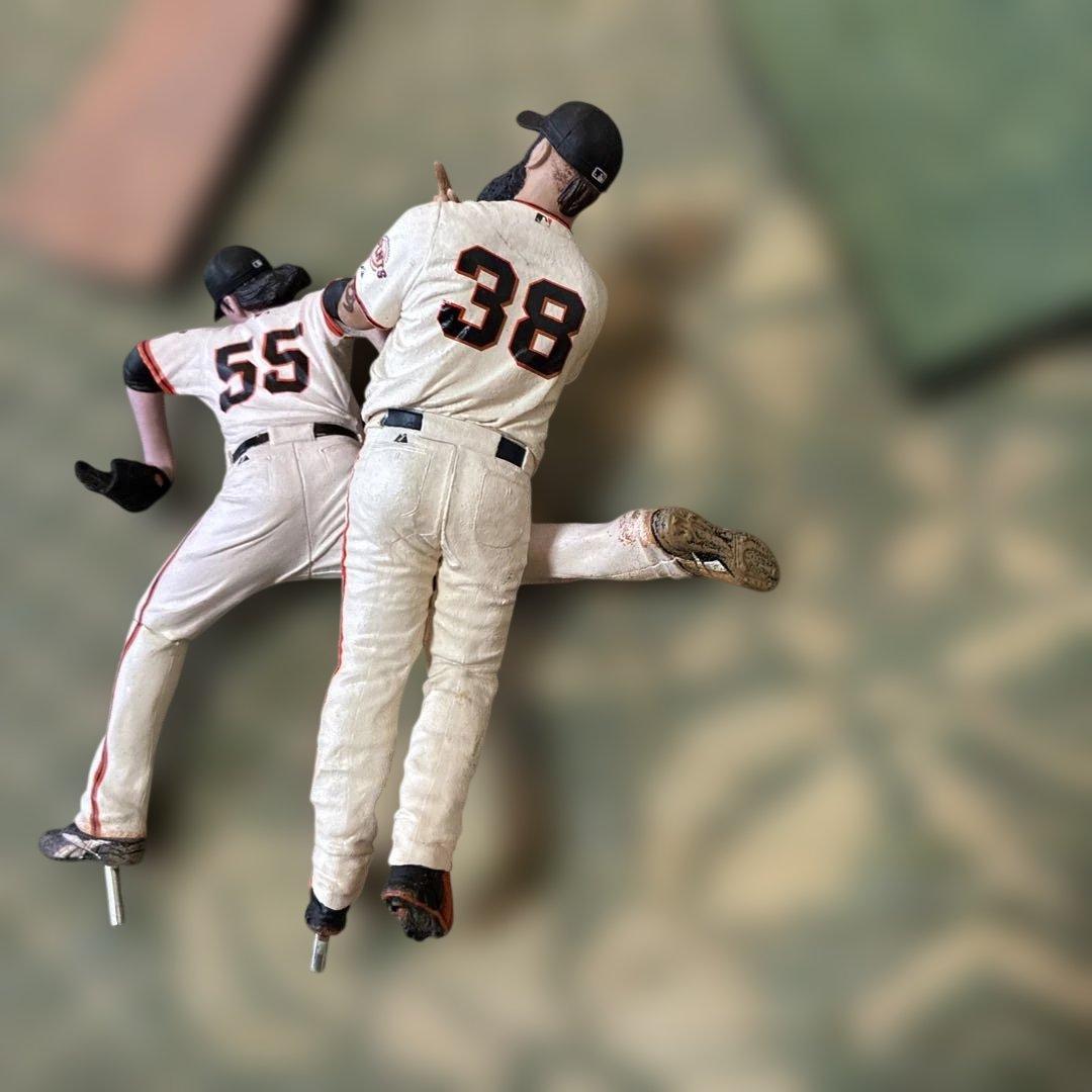 GIANTS フィギュア ピッチャーとキャッチャーセット