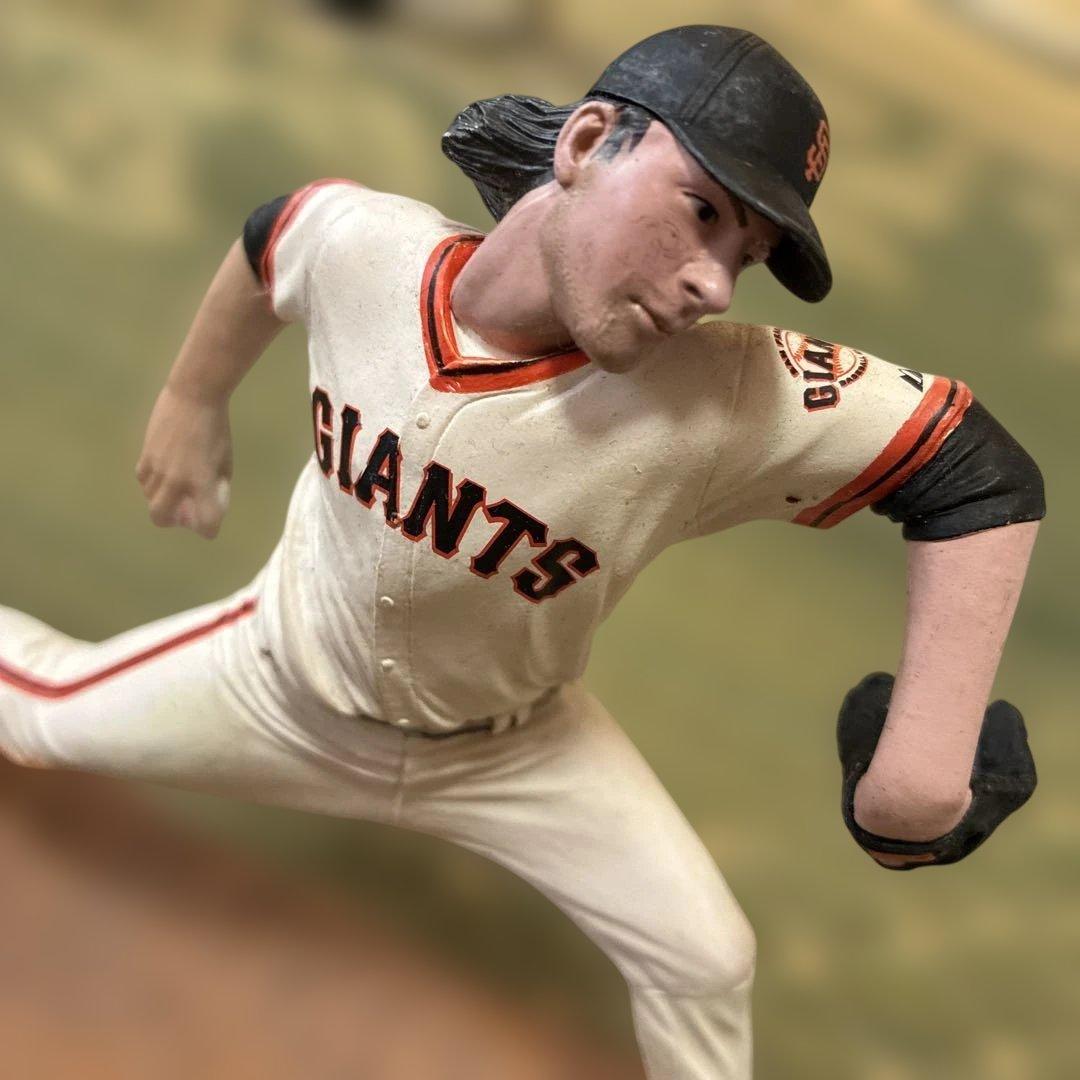 GIANTS フィギュア ピッチャーとキャッチャーセット