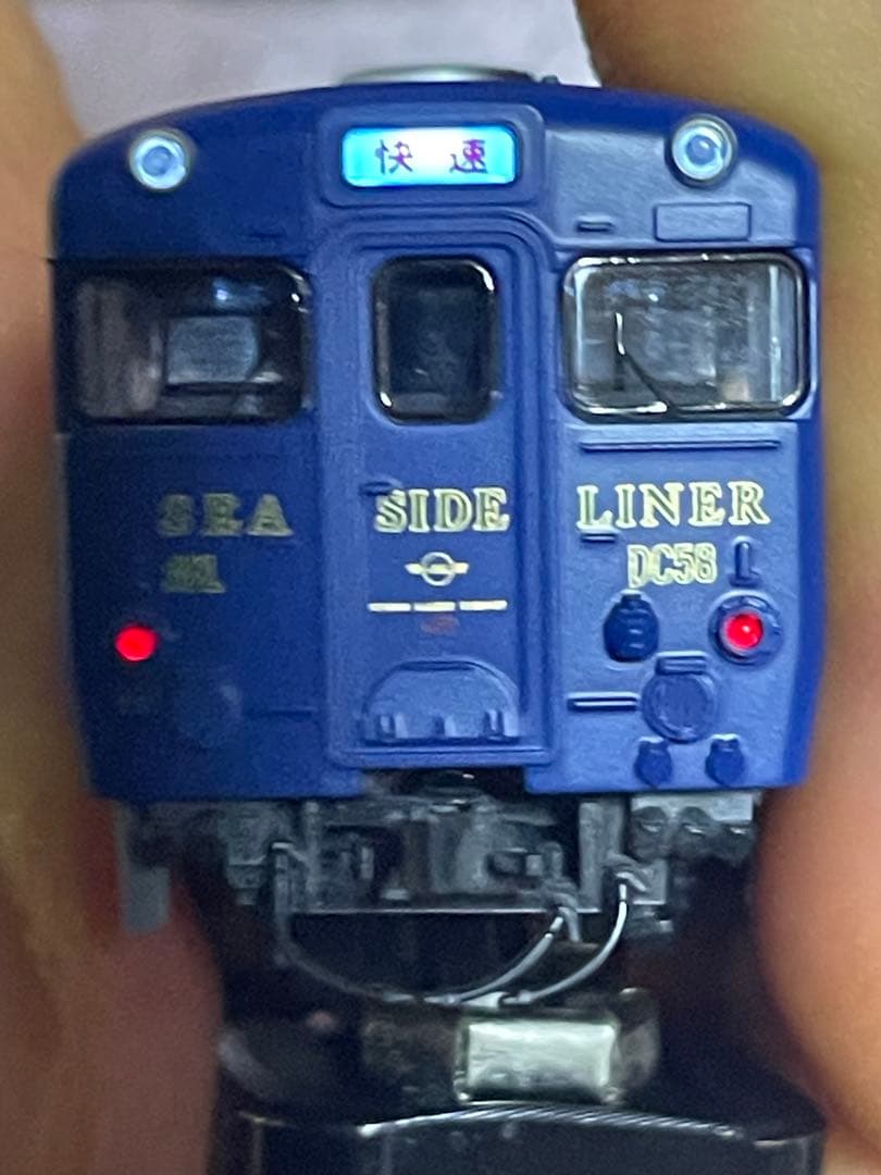 TOMIX JR九州キハ58系ディーゼルカー シーサイドライナー青+紺2輌　美品