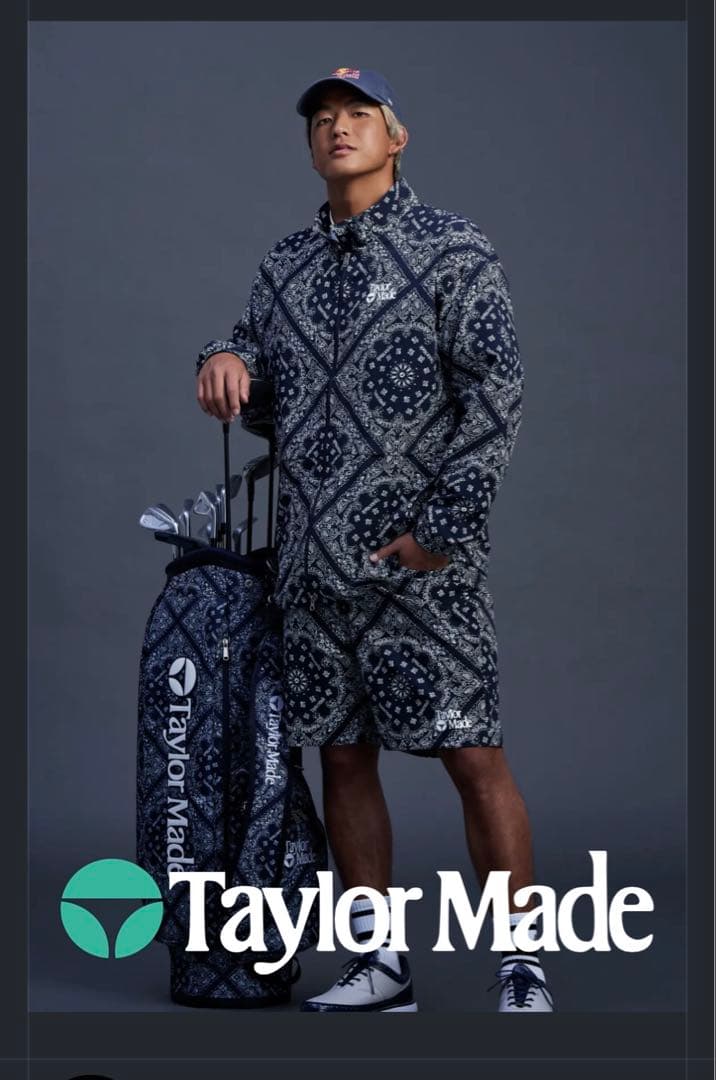 完売　XL テーラーメイド　バンダナ　セットアップ　ハーフパンツ　ペイズリー