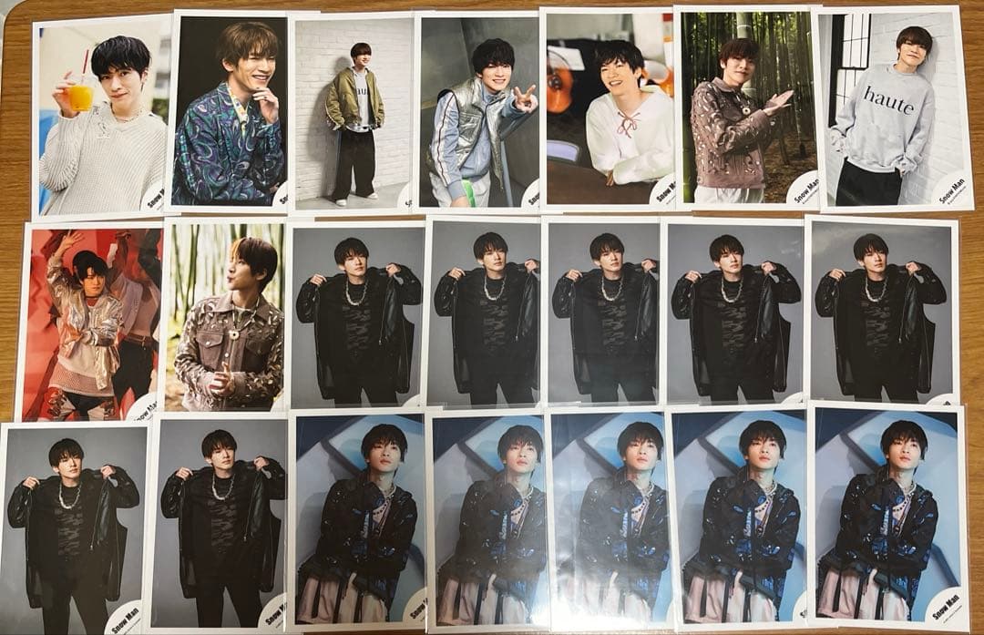 Man 深澤辰哉 公式写真 まとめ売り