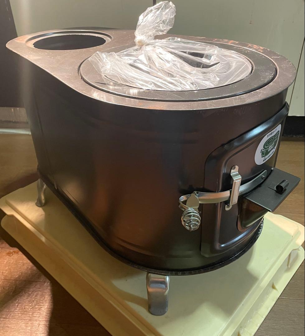 未使用 薪ストーブ 玉子型ストーブ 小3号 アウトドア キャンプ