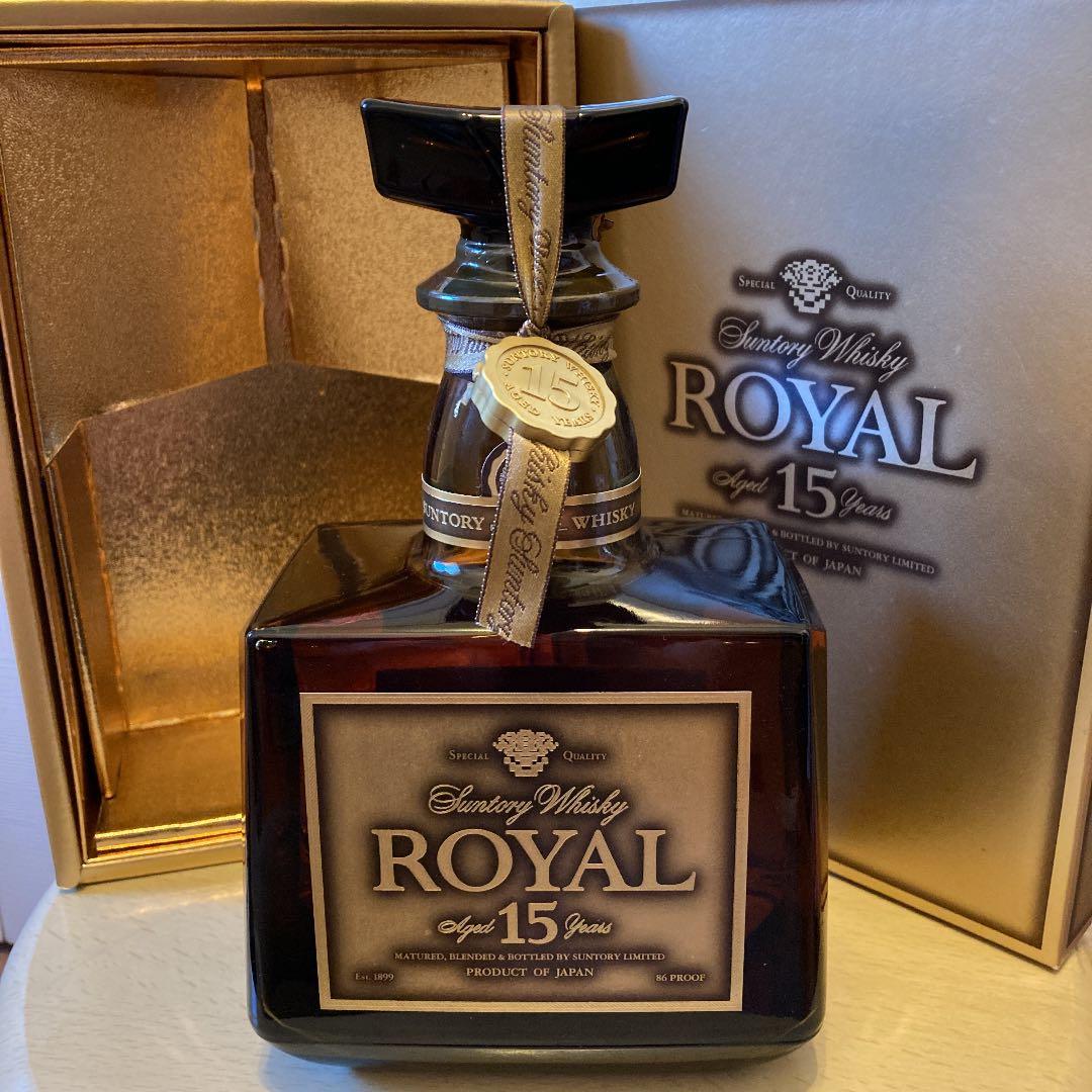 サントリー ウイスキー ローヤル15年　ゴールドラベル
