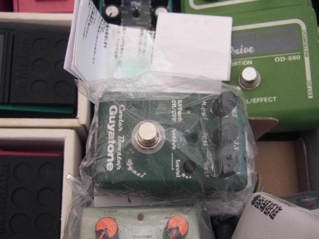 国産名機24台 Maxon Ibanez Guyatone KORG Pearl