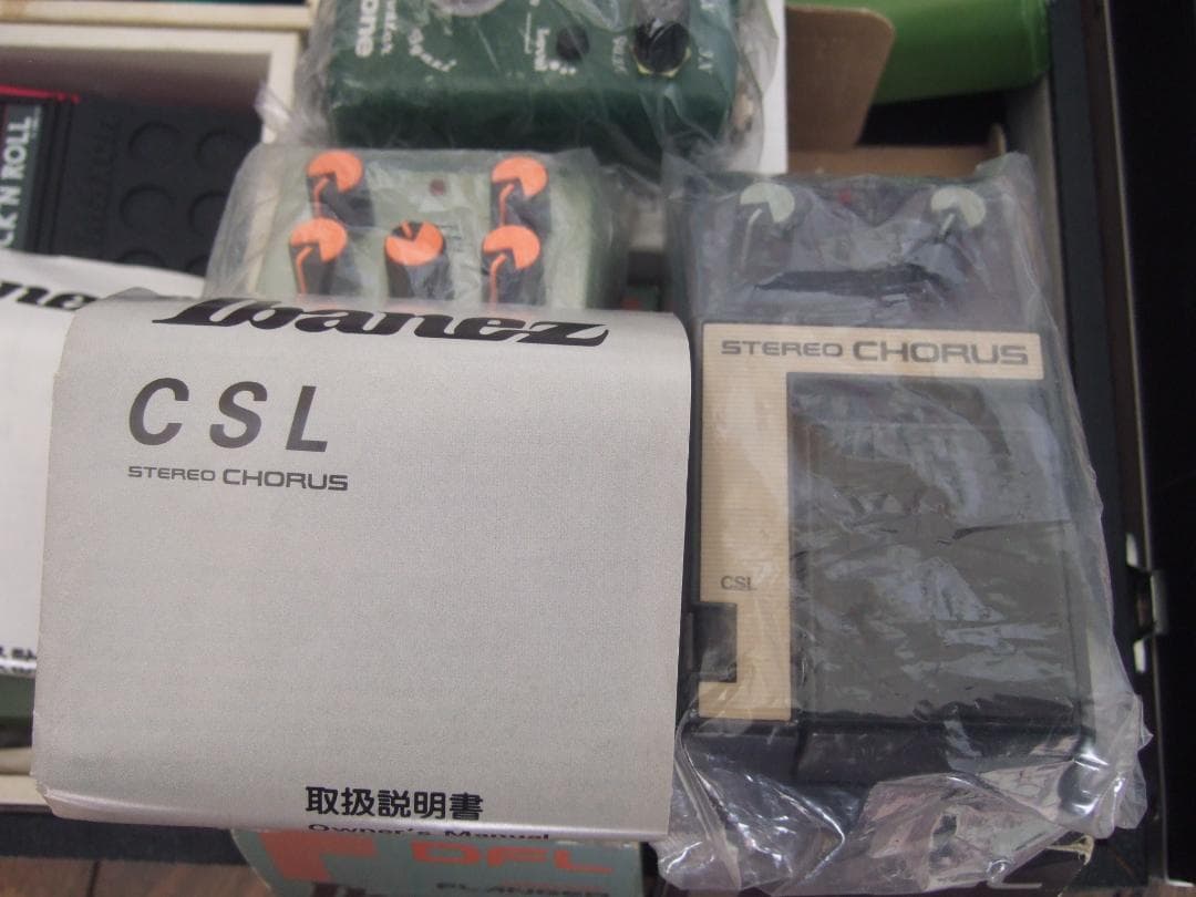 国産名機24台 Maxon Ibanez Guyatone KORG Pearl