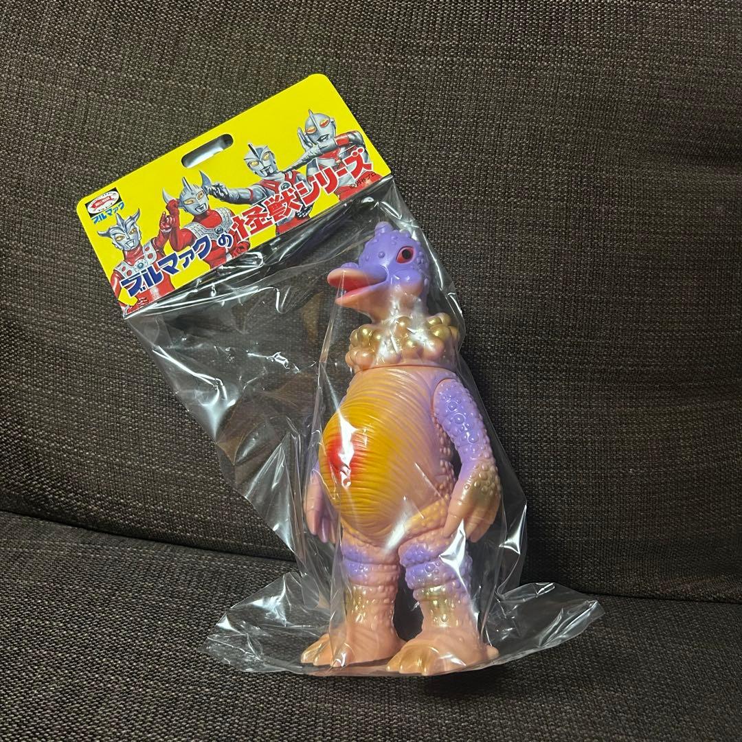 ブルマァク　ソフビ　怪獣シリーズ　ライブキング(パープル)