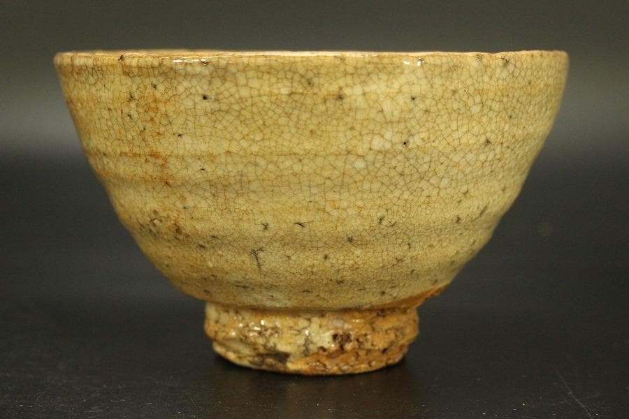 茶道具 萩茶碗 共箱(ZE486)